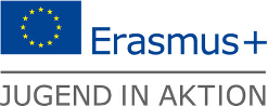 Logo: Erasmus, Jugend in Aktion